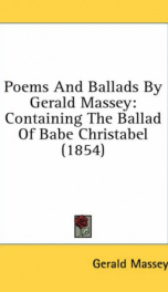 poems and ballads_cover