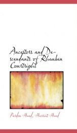 ancestors and descendants of rheuben courtright_cover