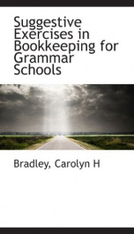 suggestive exercises in bookkeeping for grammar schools_cover