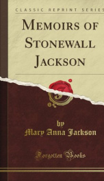 memoirs of stonewall jackson_cover