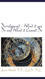 development what it can do and what it cannot do_cover