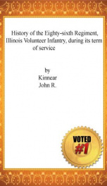 History of the Eighty-sixth Regiment, Illinois Volunteer Infantry, during its term of service_cover