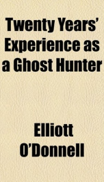 twenty years experience as a ghost hunter_cover