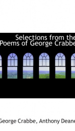 selections from the poems of george crabbe_cover