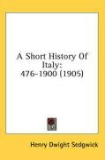 a short history of italy 476 1900_cover