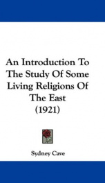 an introduction to the study of some living religions of the east_cover