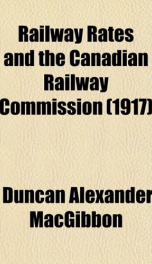 railway rates and the canadian railway commission_cover