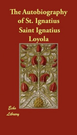The Autobiography of St. Ignatius_cover