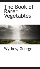 the book of rarer vegetables_cover