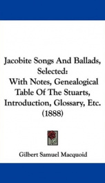 jacobite songs and ballads_cover
