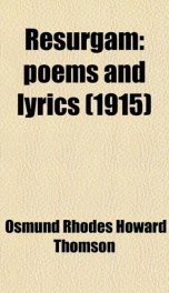 resurgam poems and lyrics_cover