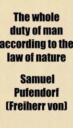 the whole duty of man according to the law of nature_cover