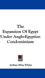 the expansion of egypt under anglo egyptian condominium_cover