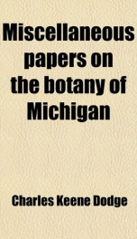 miscellaneous papers on the botany of michigan_cover