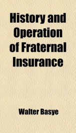 history and operation of fraternal insurance_cover