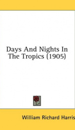 days and nights in the tropics_cover