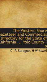 the western shore gazetteer and commercial directory for the state of california_cover