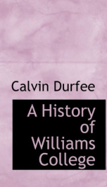 a history of williams college_cover