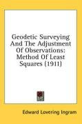 geodetic surveying and the adjustment of observations method of least squares_cover