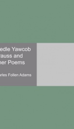 leedle yawcob strauss and other poems_cover