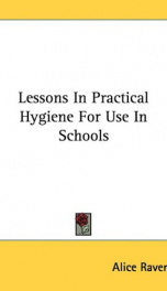 lessons in practical hygiene for use in schools_cover