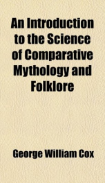 an introduction to the science of comparative mythology and folklore_cover