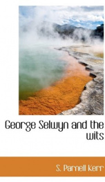 george selwyn and the wits_cover