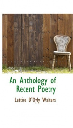 an anthology of recent poetry_cover