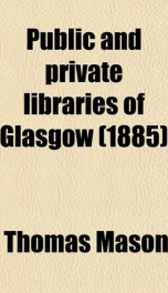 public and private libraries of glasgow_cover