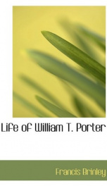 life of william t porter_cover