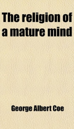 the religion of a mature mind_cover