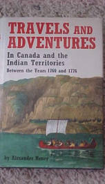 travels adventures in canada and the indian territories between the years 1760_cover