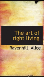 the art of right living_cover
