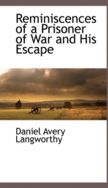 reminiscences of a prisoner of war and his escape_cover