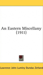 an eastern miscellany_cover