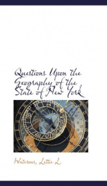 questions upon the geography of the state of new york_cover