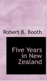 Five Years in New Zealand_cover