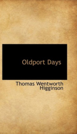 Oldport Days_cover