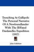 trenching at gallipoli the personal narrative of a newfoundlander with the ill_cover