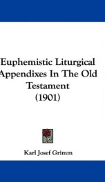 euphemistic liturgical appendixes in the old testament_cover