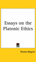 essays on the platonic ethics_cover