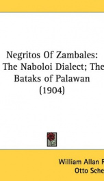 Negritos of Zambales_cover
