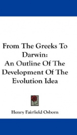 from the greeks to darwin an outline of the development of the evolution idea_cover