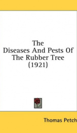 the diseases and pests of the rubber tree_cover