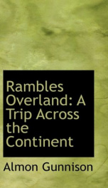 rambles overland a trip across the continent_cover