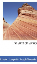 the guns of europe_cover