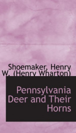 pennsylvania deer and their horns_cover