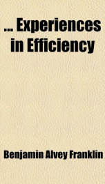 experiences in efficiency_cover