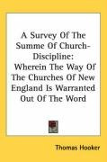 a survey of the summe of church discipline wherein the way of the churches of_cover