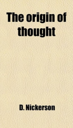 the origin of thought_cover